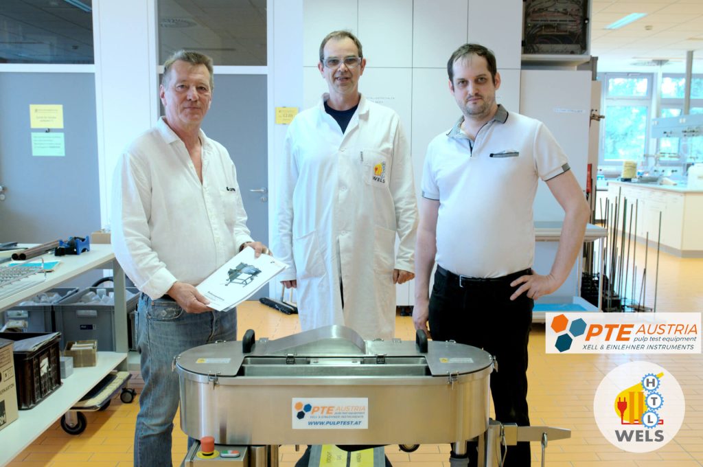 Erste Lieferung zur HTL Wels