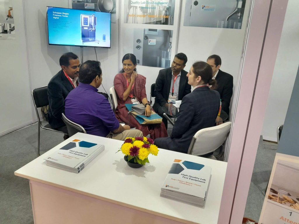 Besuch bei Paperex23 in Noida/Indien