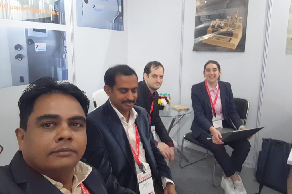 Besuch bei Paperex23 in Noida/Indien